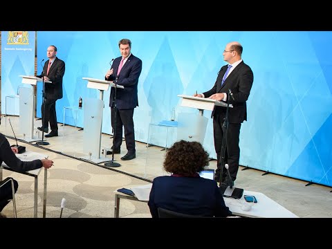 Pressekonferenz zum Jahreshaushalt 2021 (18. November 2020) - Bayern