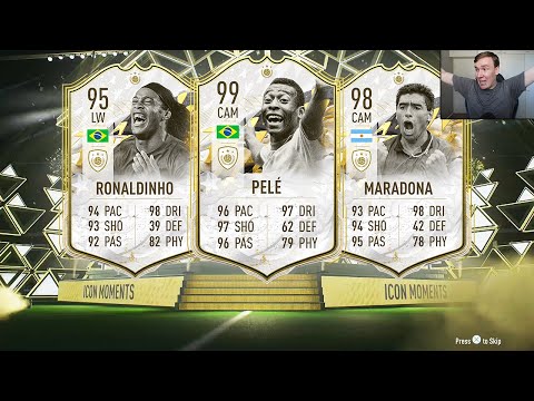 99 RATED PELE PAKETISTA! | 35 ICON PLAYER PICKIÄ! | FIFA 22 STRIIMI