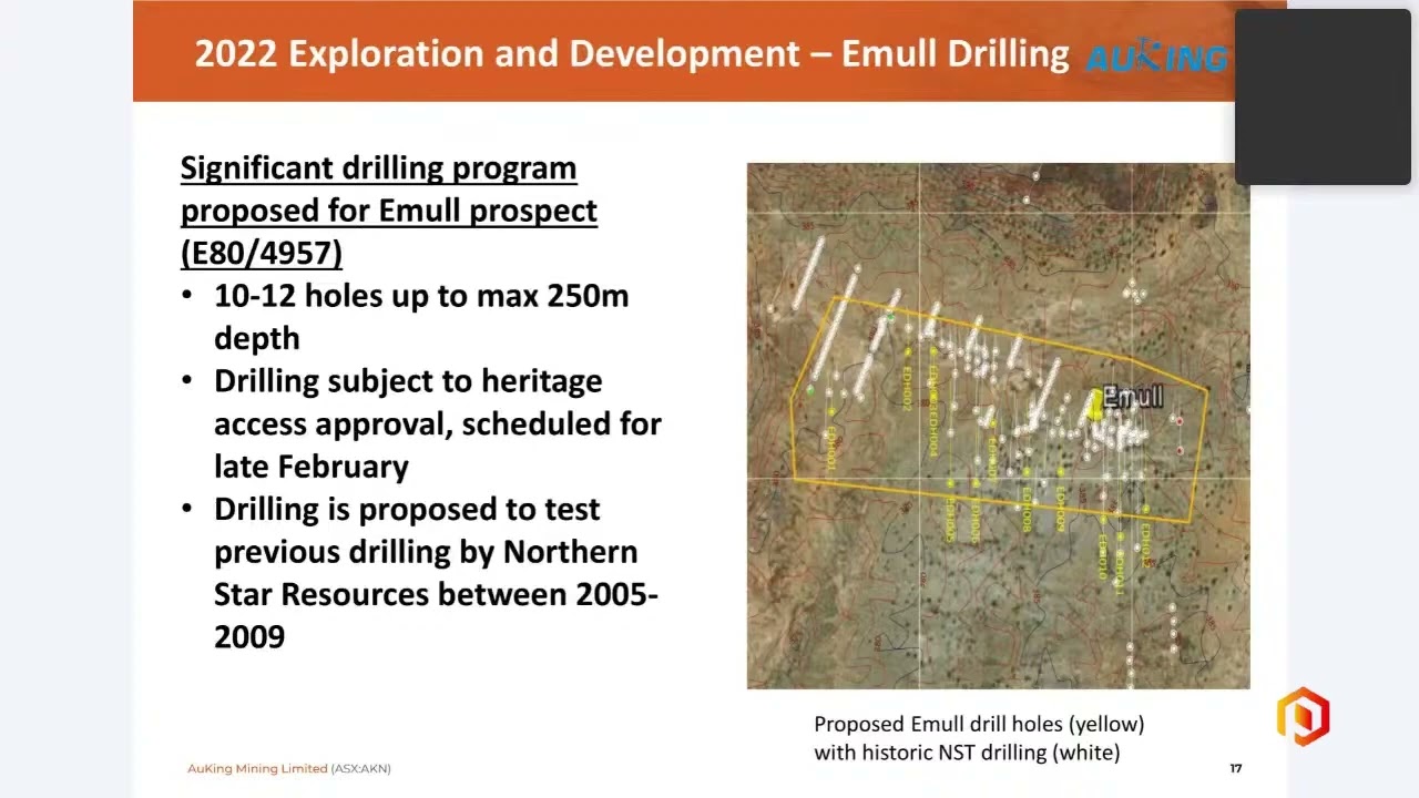 AuKing Mining discusses its plans to advance Koongie Park Project toward a JORC resource update in Proactive Webinar