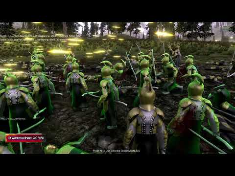 MG42 VS ELVISH SWORDS-Ultimate Epic Battle Simulator!