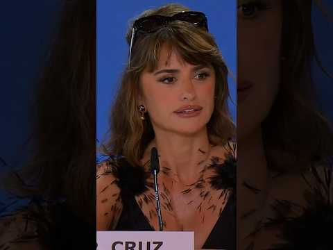 Penélope Cruz y su preocupación por la manipulación de los grandes líderes tecnológicos #shorts