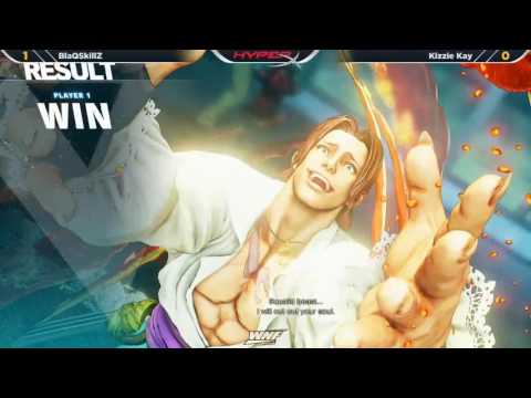 WNF 2.7 SFV - BlaQSkillZ (Vega) vs Kizzie Kay (Necalli)