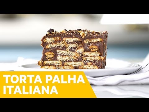 Bolo-torta palha italiana - receita fácil e rápida