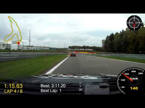 BMW E34 M5 Onboard in Spa Francorchamps (16.10.2013 - Meca Events)