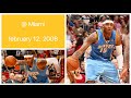 Carmelo Anthony 22 Pts Miami Heat Highlights February 12 2008