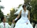 Свадебная прогулка жениха и невесты 
