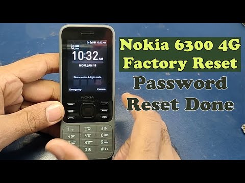 Nokia 6300 4G Factory Reset | Hard Reset | Password Reset