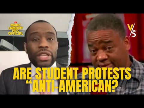 Marc Lamont Hill BATTLES Jason Whitlock Over Pro-Palestinian Student Protests on College Campuses!!