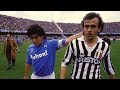 Michel Platini Vs Maradona 1986 - Juventus x Napoli