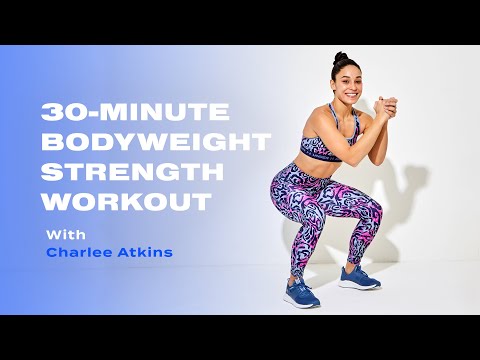30-Minute No-Equipment Full-Body Strength Workout With Charlee Atkins