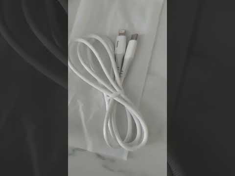 Кабель USB C Lightning type c кабель Hoco X70 оригинальный кабель apple type c кабель айфон оригинал белый - фото 1 - id-p2618924509