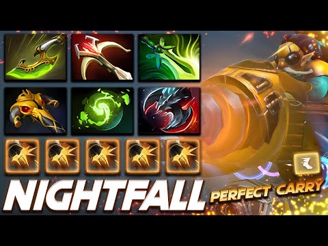 Nightfall Gyrocopter Perfect Carry - Dota 2 Pro Gameplay [Watch & Learn]