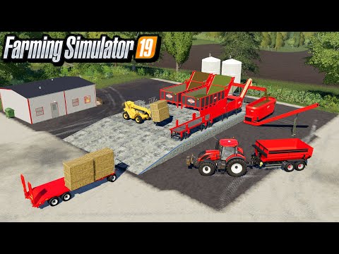 FS-19 Kuhn Feed Mixing Plant Farming Simulator 19 Mods