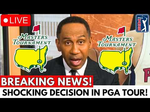 🚨 OMG! URGENT! PGA TOUR JUST ANNOUNCED UNEXPECTED CHANGE FOR THE MASTERS! FANS ARE SHOCKED!