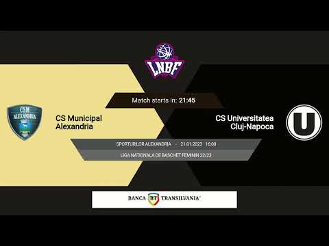LNBF 2022-2023: CSM Alexandria - Universitatea Cluj-Napoca