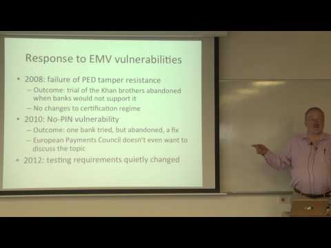 Prof. Ross Anderson - How can we recover from protocol failure - Technion lecture