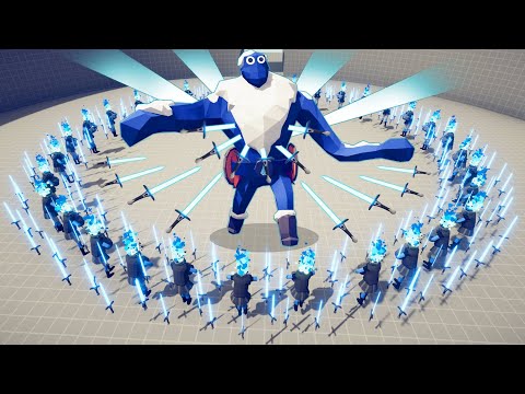 WHO CAN SURVIVE IN SWORDCASTER CIRCLE | TABS - Totally Accurate Battle Simulator