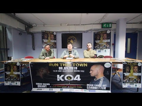KO4 Press Event  - Ashley Regan Vs Mike Beasant