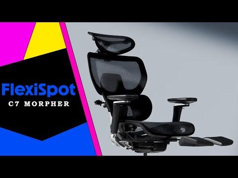 Flexispot C7 Morpher 🪑 Wygodny fotel biurowy premium / Recenzja 4K