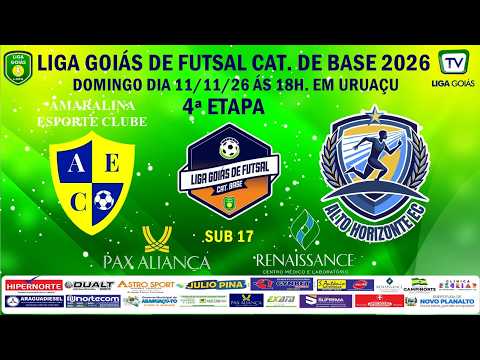 LIGA GOIÁS CAT DE BASE PAX ALIANÇA CLINÍCA RENAISSANCE 2026