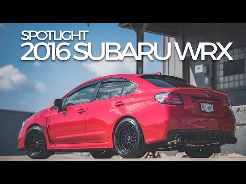 2016 Subaru WRX on ESR SR01's