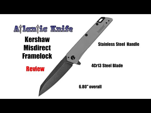 Kershaw Misdirect Folding Knife Review | Atlantic Knife Reviews 2019