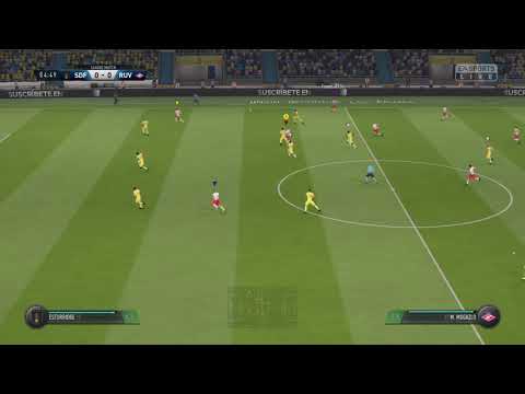 Goal kick drill again. Harper with a brilliant ball Mugazlo chips it with the head. FIFA19