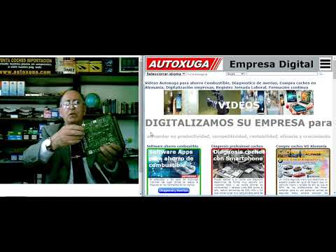 Video apoderado Autoxuga presentando en el CDTIC diagnosis autoxuga