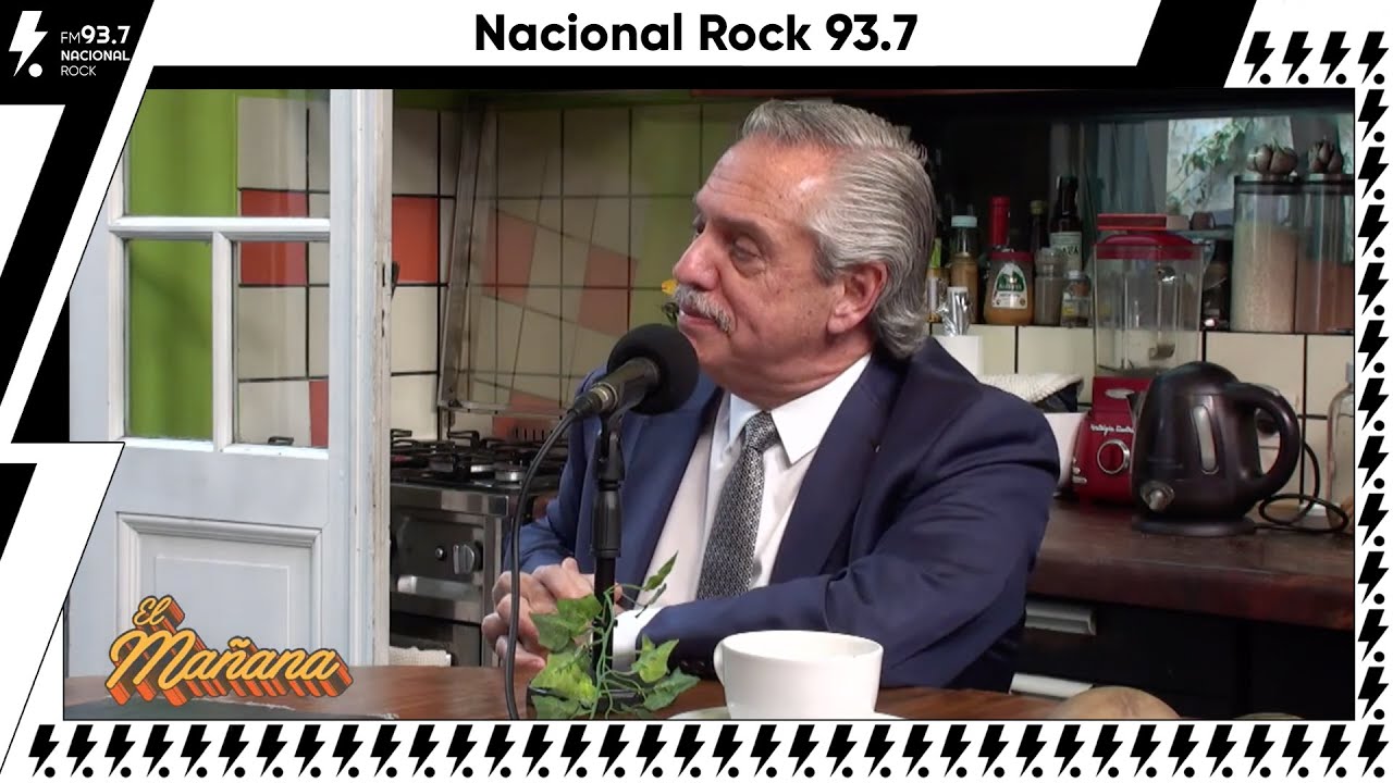 Alberto Fernández entrevistado por Mex Urtizberea en "El Mañana" por Radio Nacional Rock