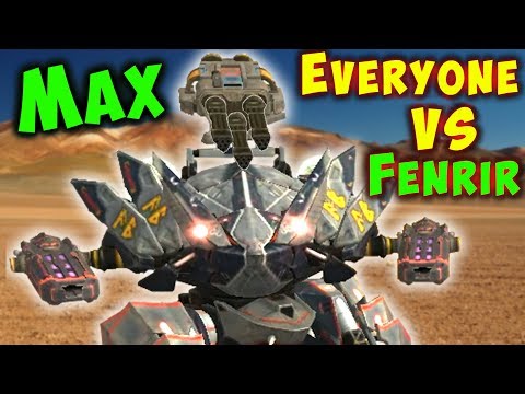 EVERYONE VS FENRIR Mk2 - War Robots MAX Fun Gameplay WR