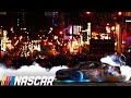 Best Burnout? Kevin Harvick tries his hand at winning the 2021 burnout contest on Broadway