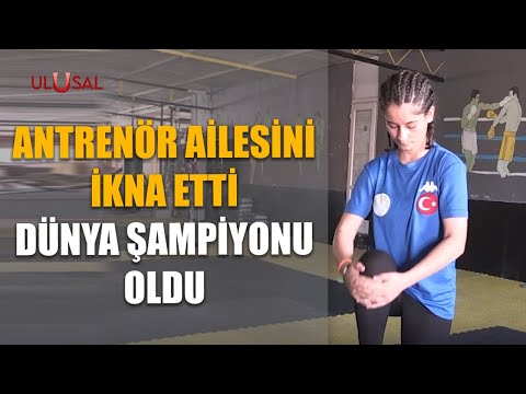 Antrenör ailesini ikna etti: Dünya şampiyonu oldu