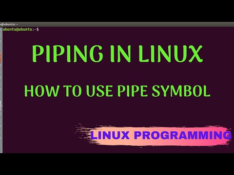 Piping in Linux | How to use pipe to combine commands [Linux Programming]