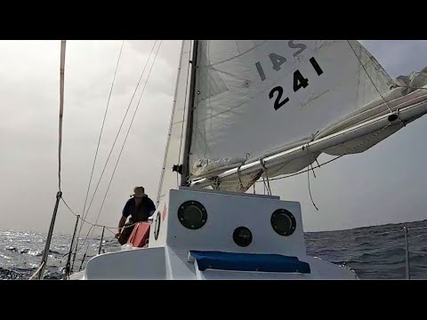 Ep. 30 Crossing the Atlantic Solo from East to West in a small boat, Contessa 26, Pt 4