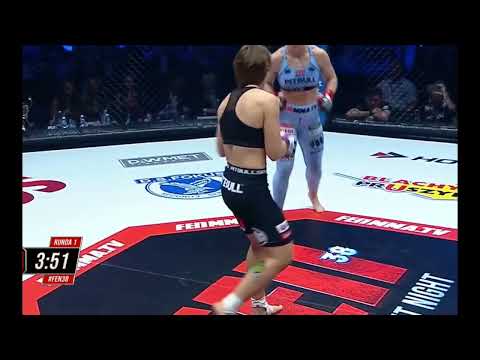 Ekaterina Shakalova vs Yulia Kutsenko MMA fight highlights