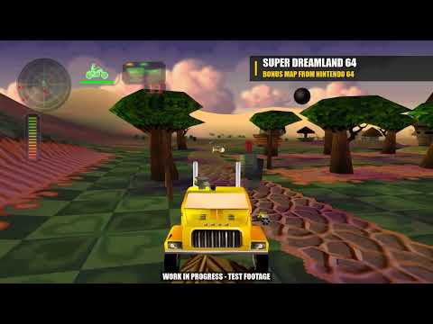 Watch the Vigilante 8 Classic gameplay reel