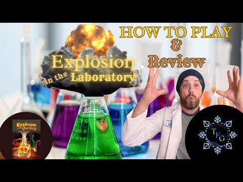Be Careful with that Experiment - Explosion in the Laboratory How to Play & Review