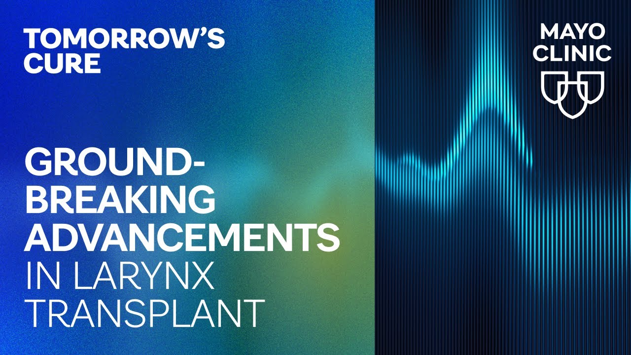 Groundbreaking Advancements in Larynx Transplant | Tomorrow's Cure Season 2 Episode 3