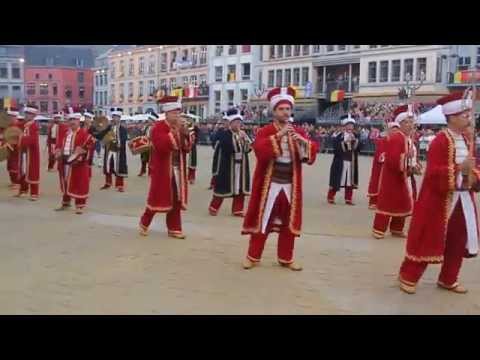 İznik Mehter ve Kılıç Kalkan Takımı, Belçika Mons Konseri Giriş...