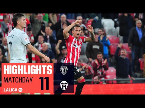 Resumen de Athletic vs Valencia Matchday 11