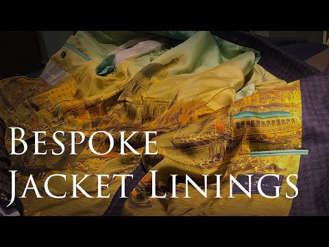 Bespoke Jacket Linings with Leonard Logsdail