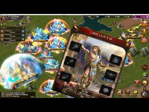 Evony TKR ~ 44B K37 Getting Rallied in SvS ~