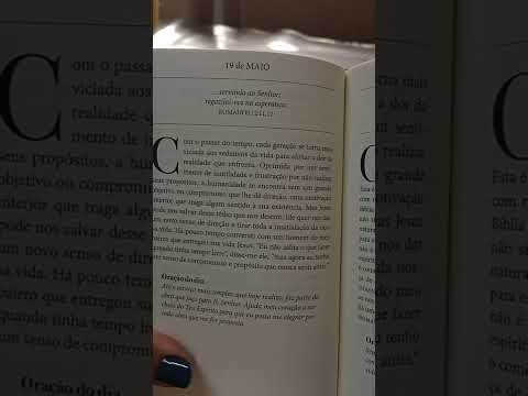 Devocional diário 19 de Maio