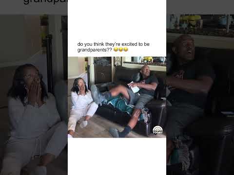 'What's in this bag? ... A pregnancy!' 😂