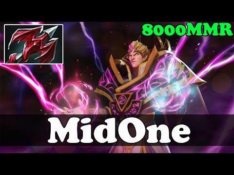 MidOne 8000 MMR Plays Invoker with dragon lance  - 2 Games - Dota 2