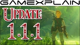 Did the 1.1.1 Update for Zelda: Breath of the Wild Fix the Frame Rate? FPS Comparison! (Switch)