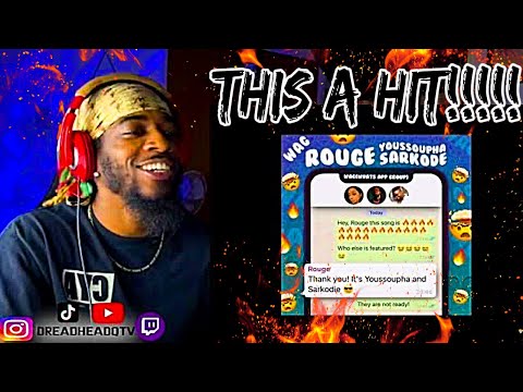 AMERICAN DREADHEAD Q REACTION TO Rouge - W.A.G (Official Audio) ft Sarkodie, Youssoupha | MUST WATCH