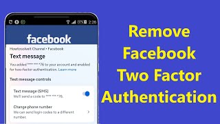 Turn Off Two Factor Authentication in Facebook 2023!! - Howtosolveit