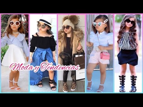 TENDENCIAS EN ROPA DE NIÑA / OUTFITS DE MODA PARA NIÑAS  2021/2022 Moda y estilo