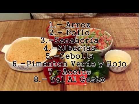 #001 Receta Colombiana | Arroz Con Pollo A La Colombiana - Comida Colombiana